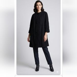 Vintage Lilli Ann  Black Women's Wool Coat